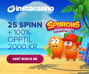 100% opptil 2.000 kr + 25 realspins!